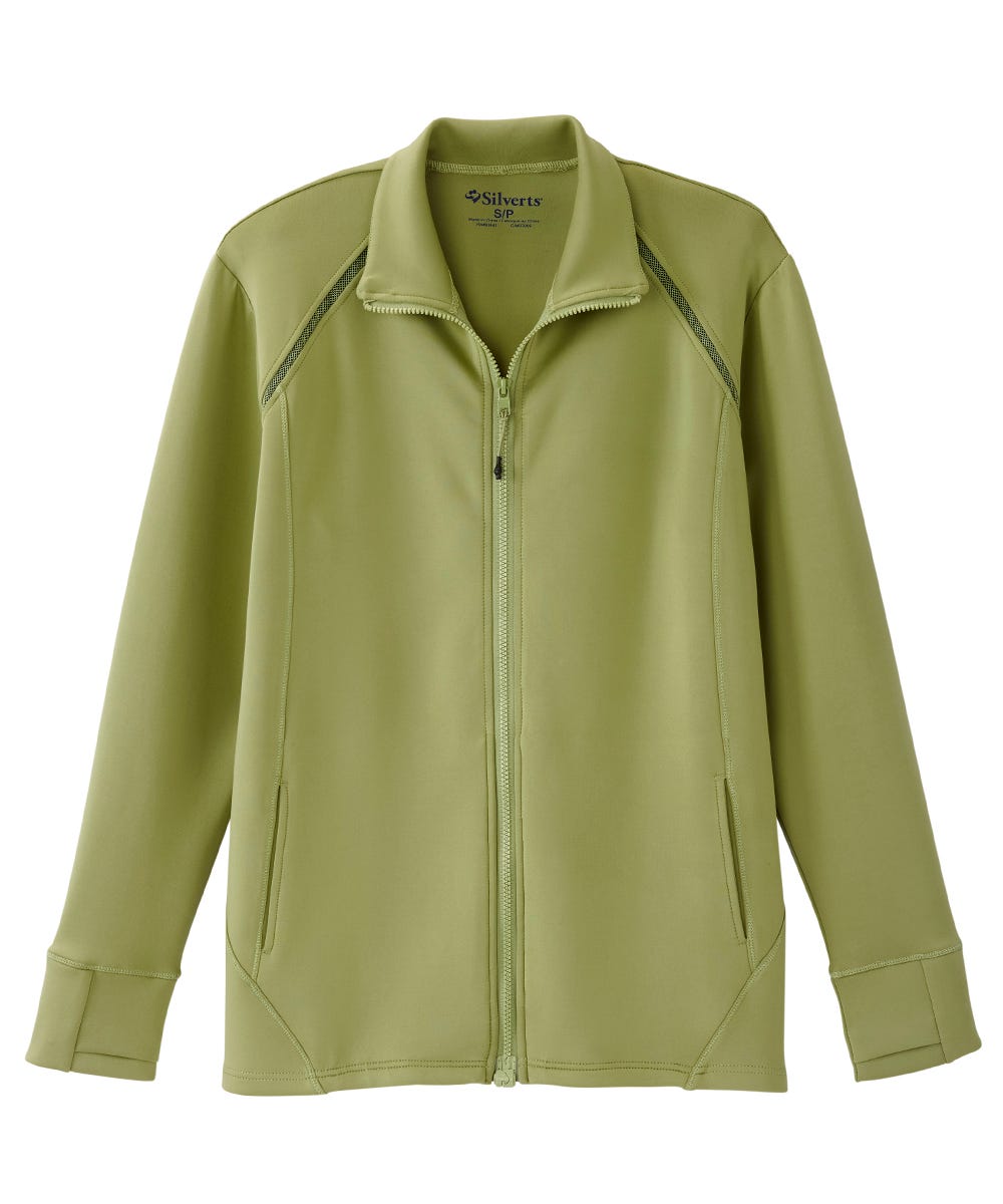 Women's Self Dressing Magnetic Zip Active Jacket - Silverts 10