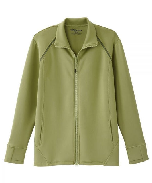 Women's Self Dressing Magnetic Zip Active Jacket - Silverts 1