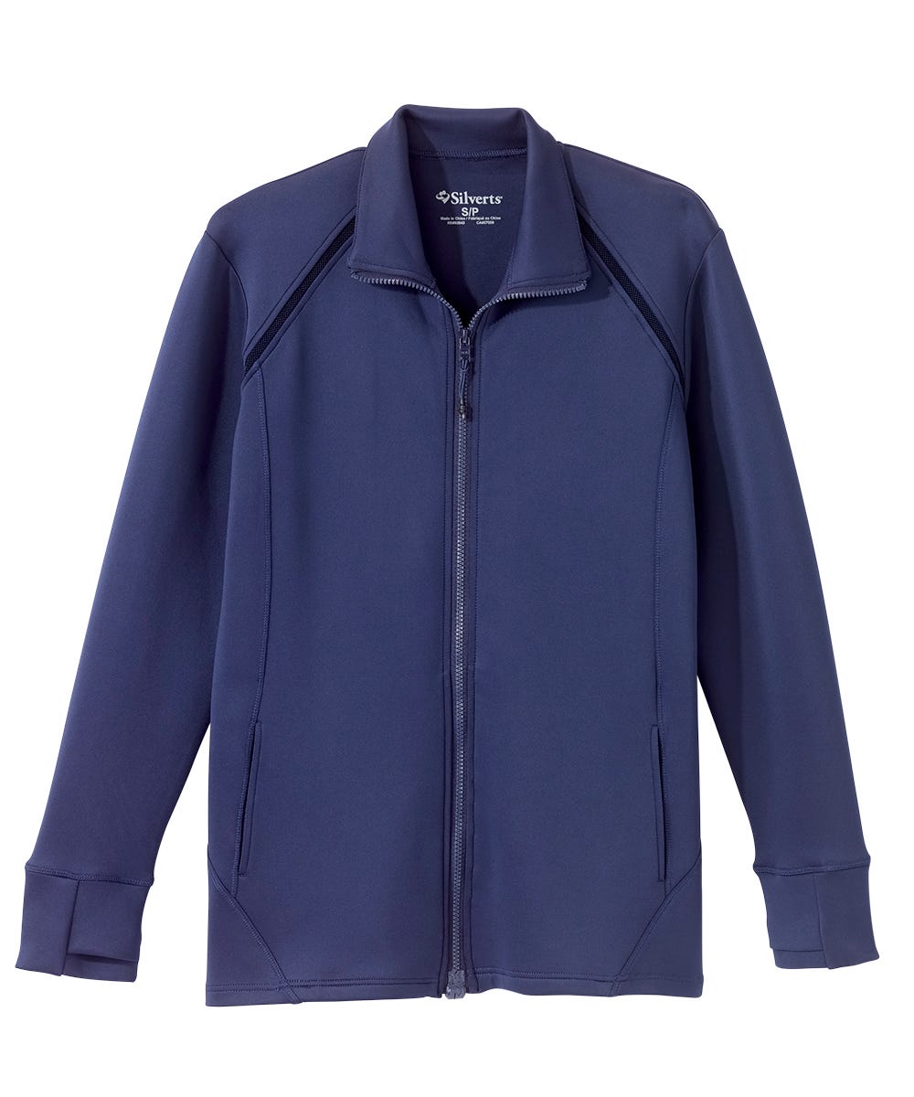 Women's Self Dressing Magnetic Zip Active Jacket - Silverts 14