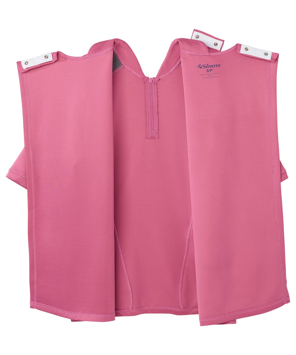 Women's Open Back 1/4 Zip Active Top - Silverts 5