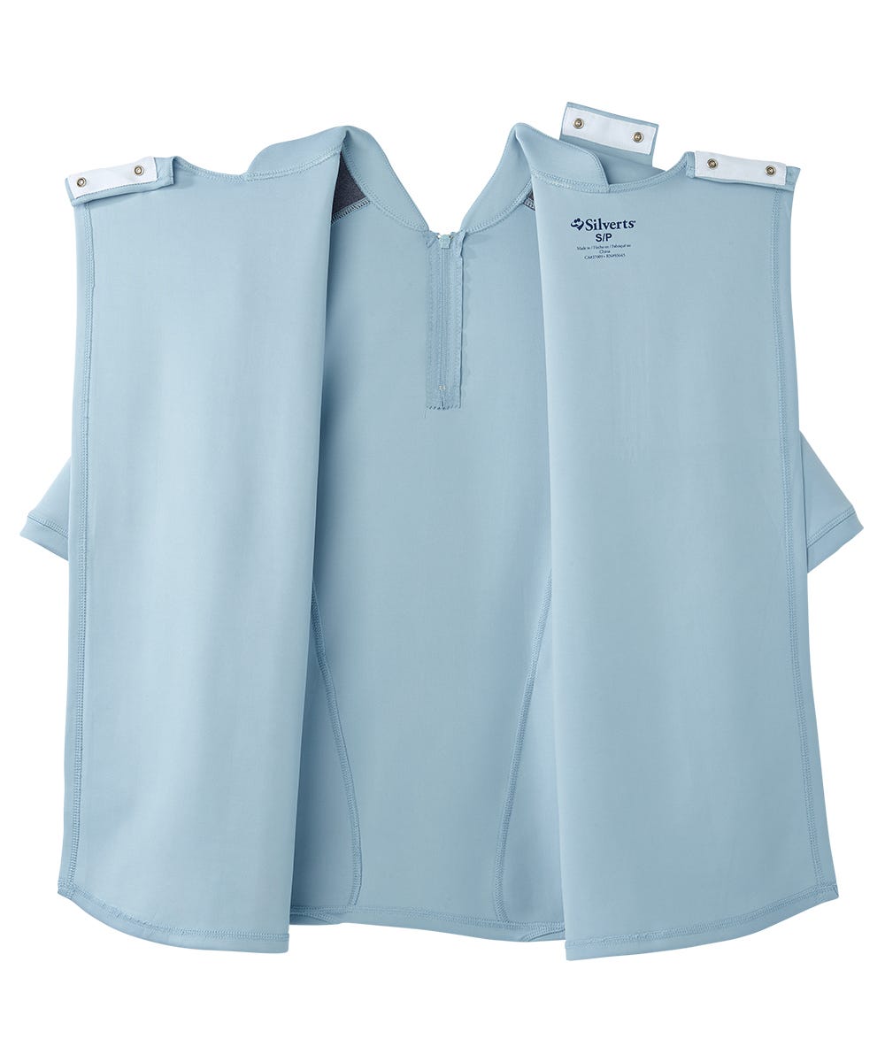 Women's Open Back 1/4 Zip Active Top - Silverts 13
