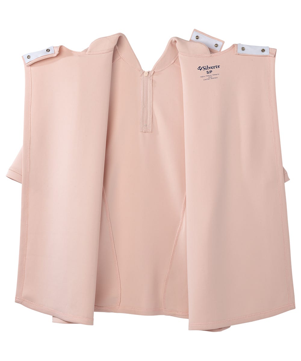 Women's Open Back 1/4 Zip Active Top - Silverts 17