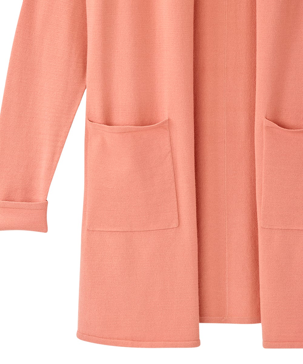 Women's 3/4 Sleeve All Day Comfort Cardigan - Silverts 16