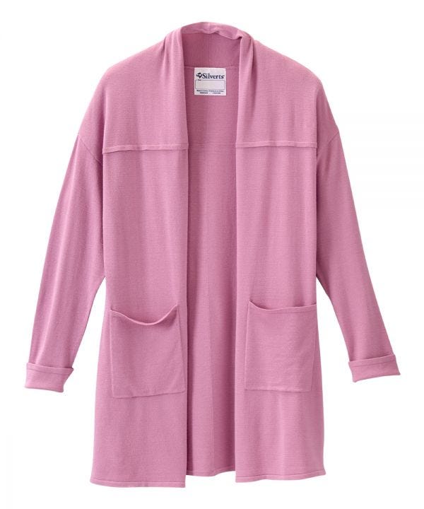 Women's 3/4 Sleeve All Day Comfort Cardigan - Silverts 1
