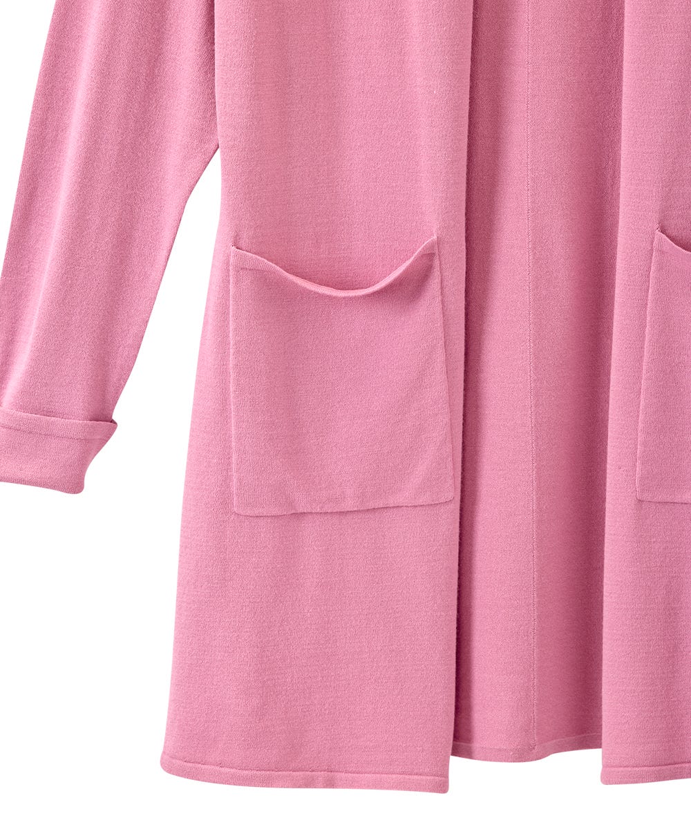 Women's 3/4 Sleeve All Day Comfort Cardigan - Silverts 13