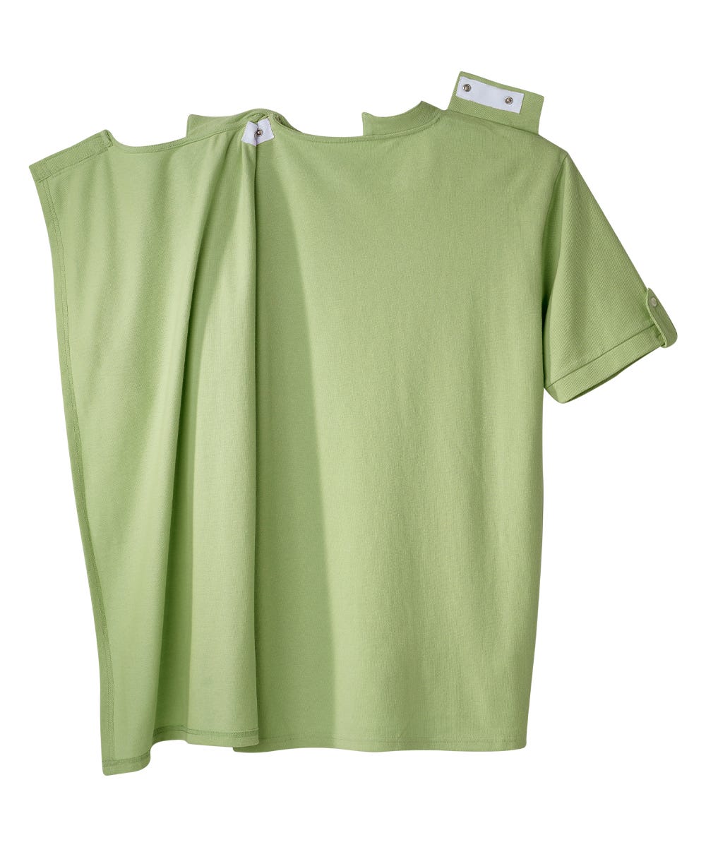 Men's Open Back Henley T-Shirt - Clearance - Silverts 16