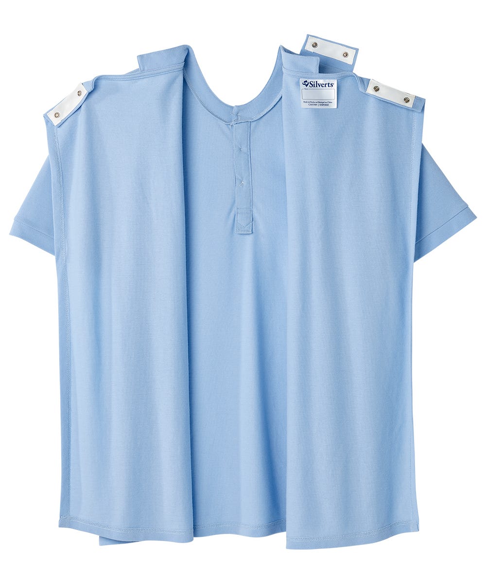 Men's Open Back Henley T-Shirt - Clearance - Silverts 6