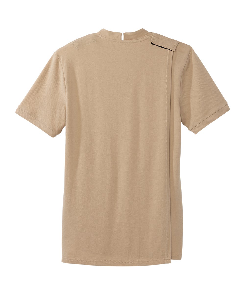 Men's Open Back Henley T-Shirt - Clearance - Silverts 12