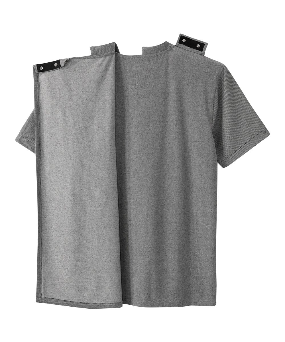 Men's Open Back Henley T-Shirt - Silverts 2