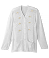 Women's Adaptive Open Back Flower Cardigan