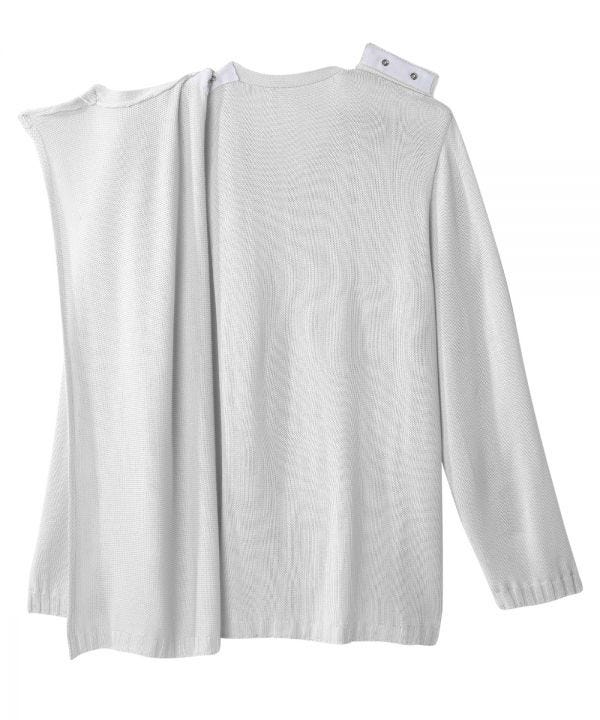 Women's Adaptive Open Back Flower Cardigan - Silverts 2