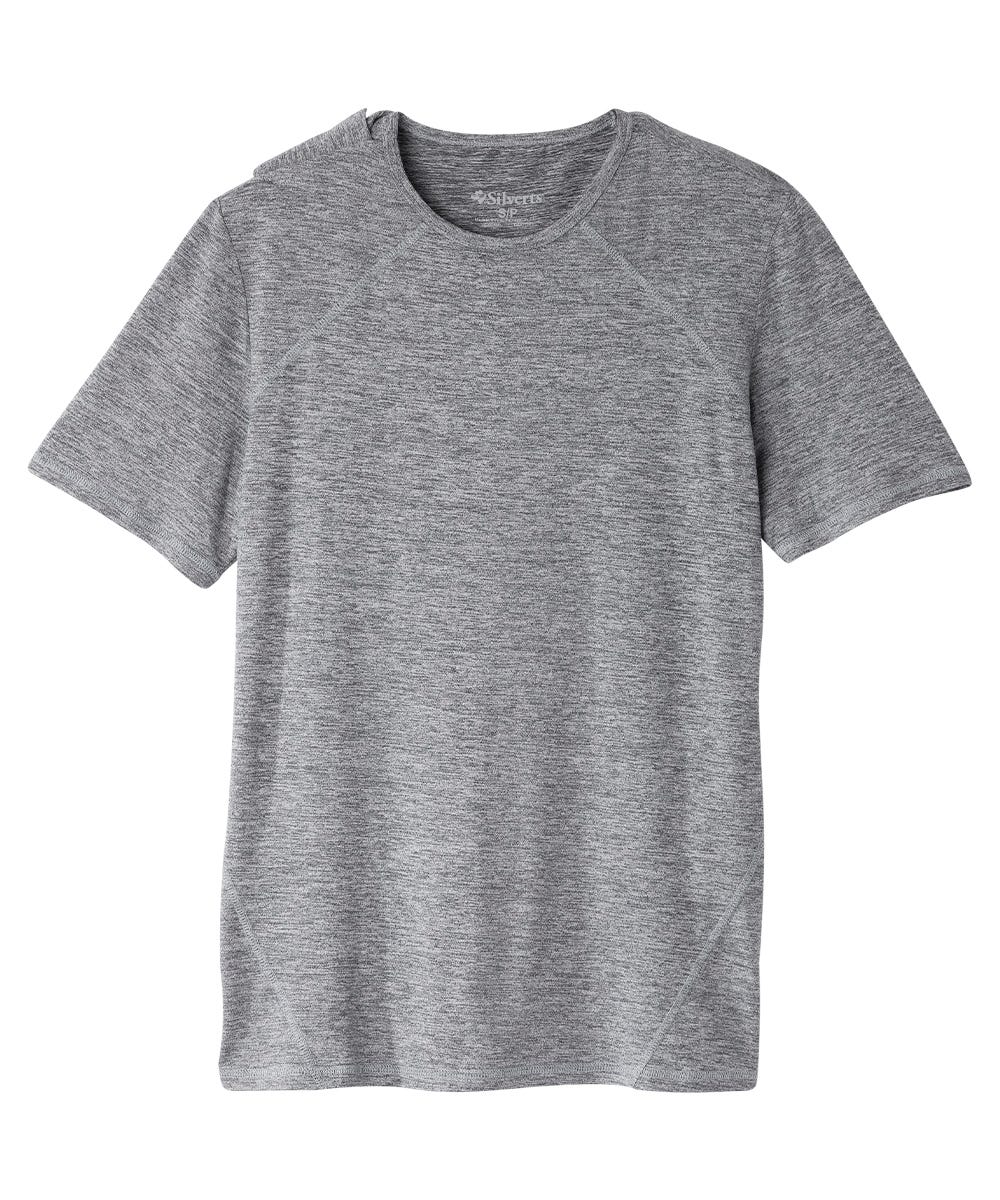 Men's Open Back Active T-Shirt - Silverts 27