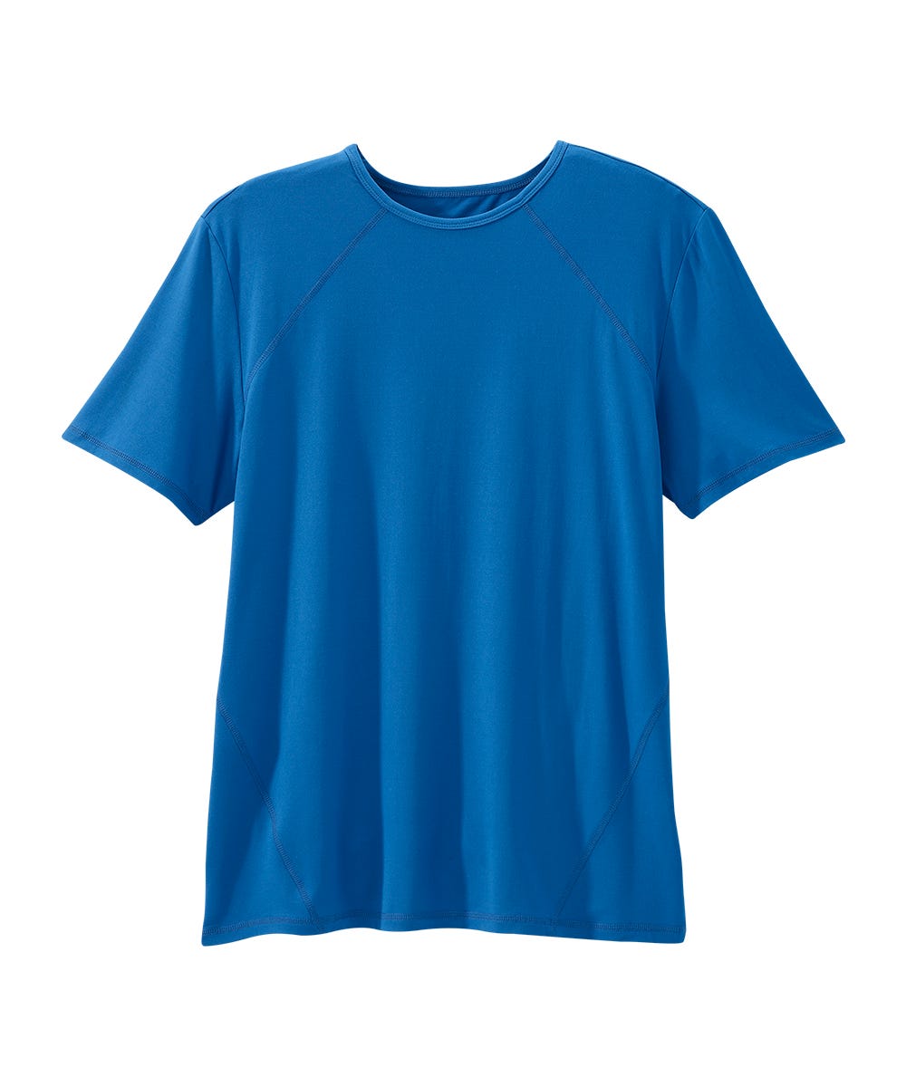 Men's Open Back Active T-Shirt - Silverts 15