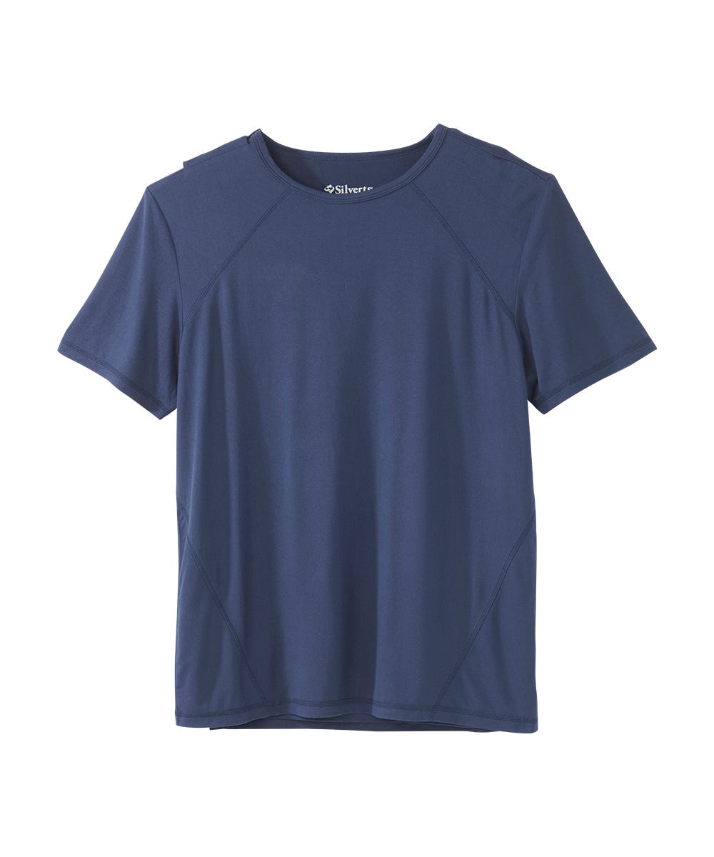 Men's Open Back Active T-Shirt - Silverts 13