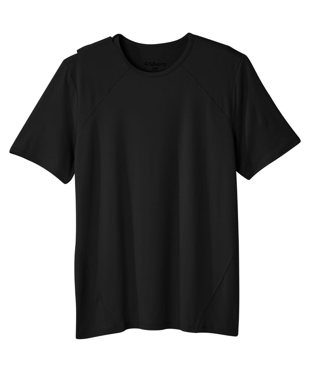Men's Open Back Active T-Shirt - Silverts 30