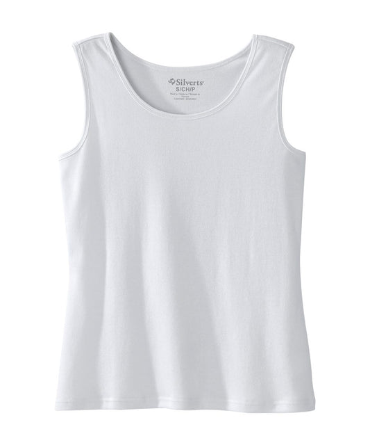 Women's Conventional Sleeveless Undershirt - 3 Pack - Silverts 1