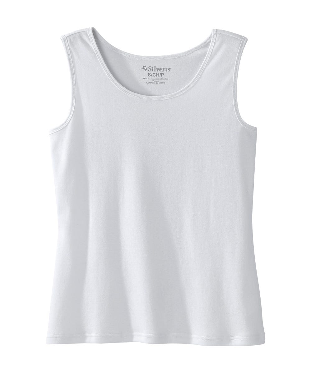 Women's Conventional Sleeveless Undershirt - 3 Pack - Clearance - Silverts 4