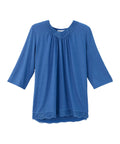 Women's Open Back Lace V-Neck Top - Silverts 5