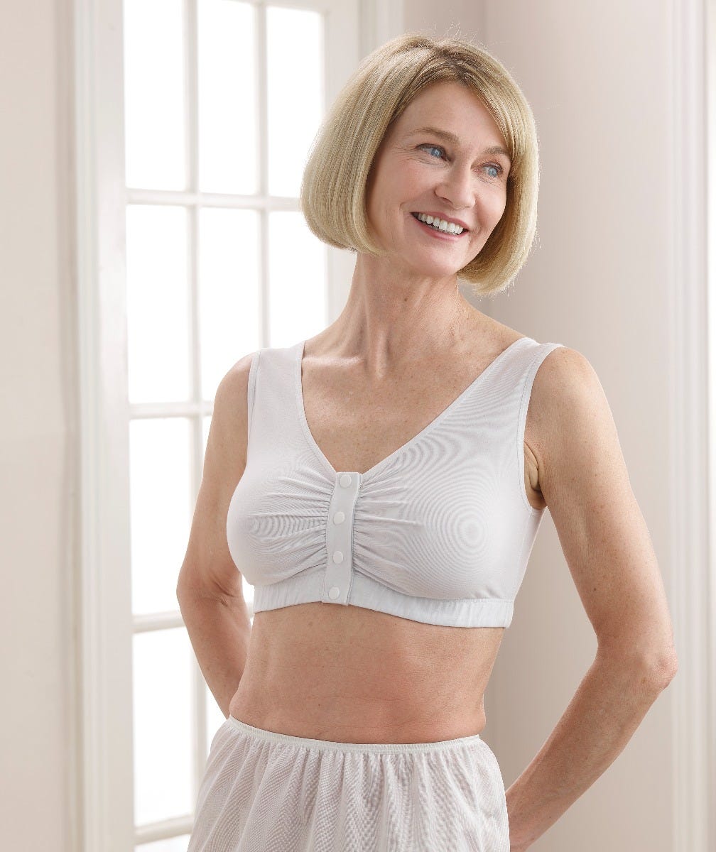 Women's Adaptive Front Snap Closure Bra - Clearance - Silverts 8