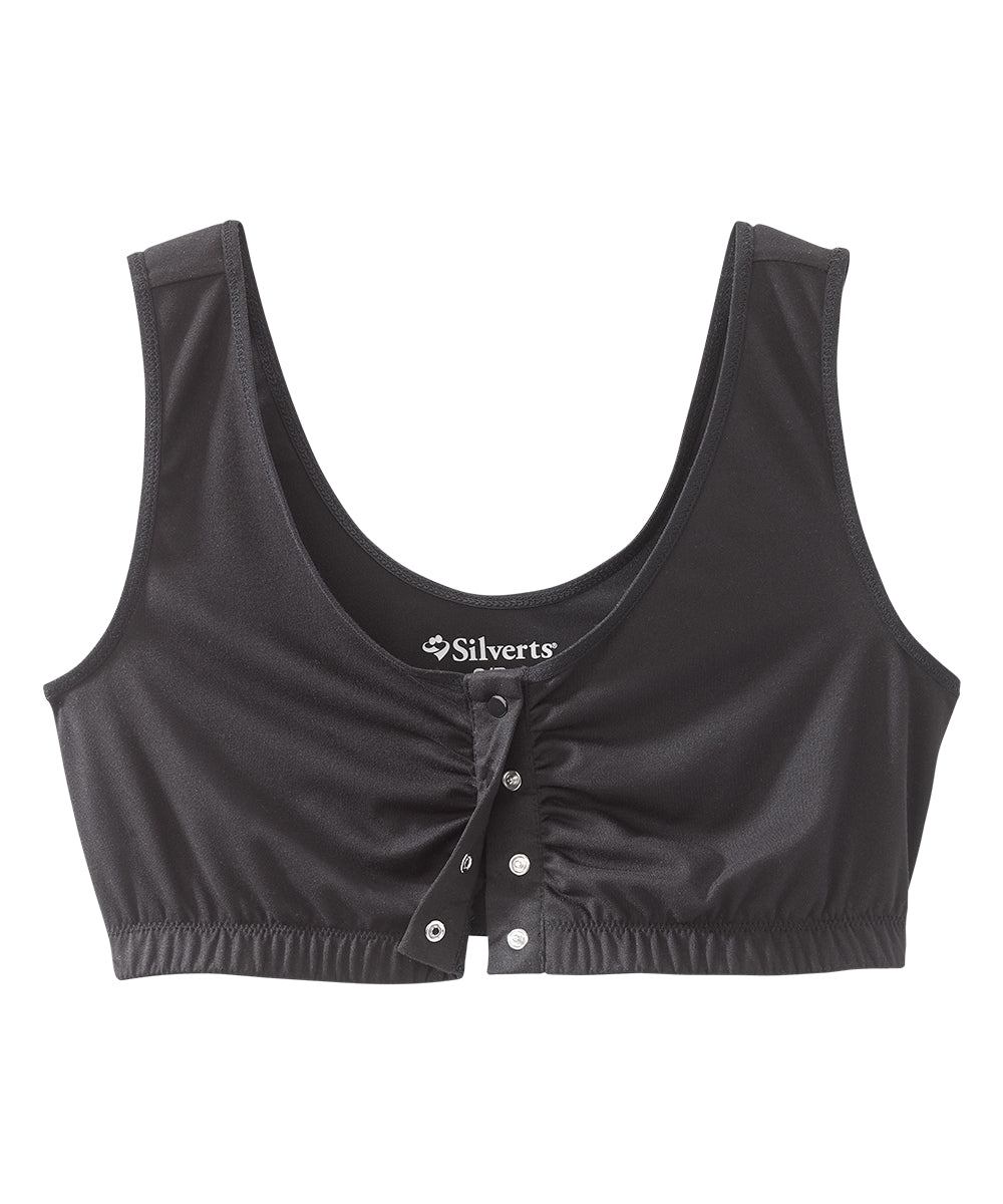 Women's Adaptive Front Snap Closure Bra - Silverts 19