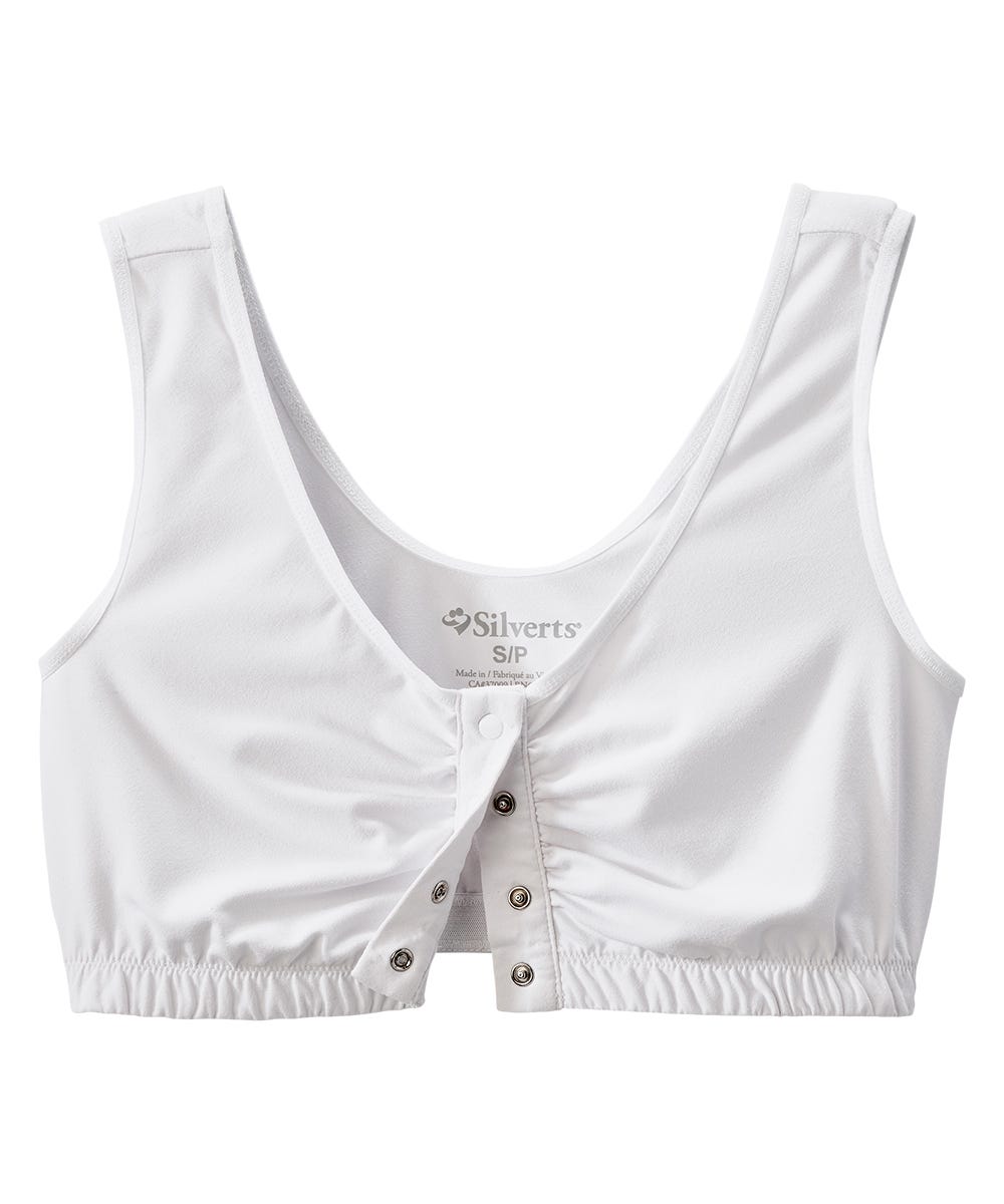 Women's Adaptive Front Snap Closure Bra - Clearance - Silverts 2