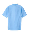 Men's Open Back Classic Short Sleeve Shirt - Silverts 4