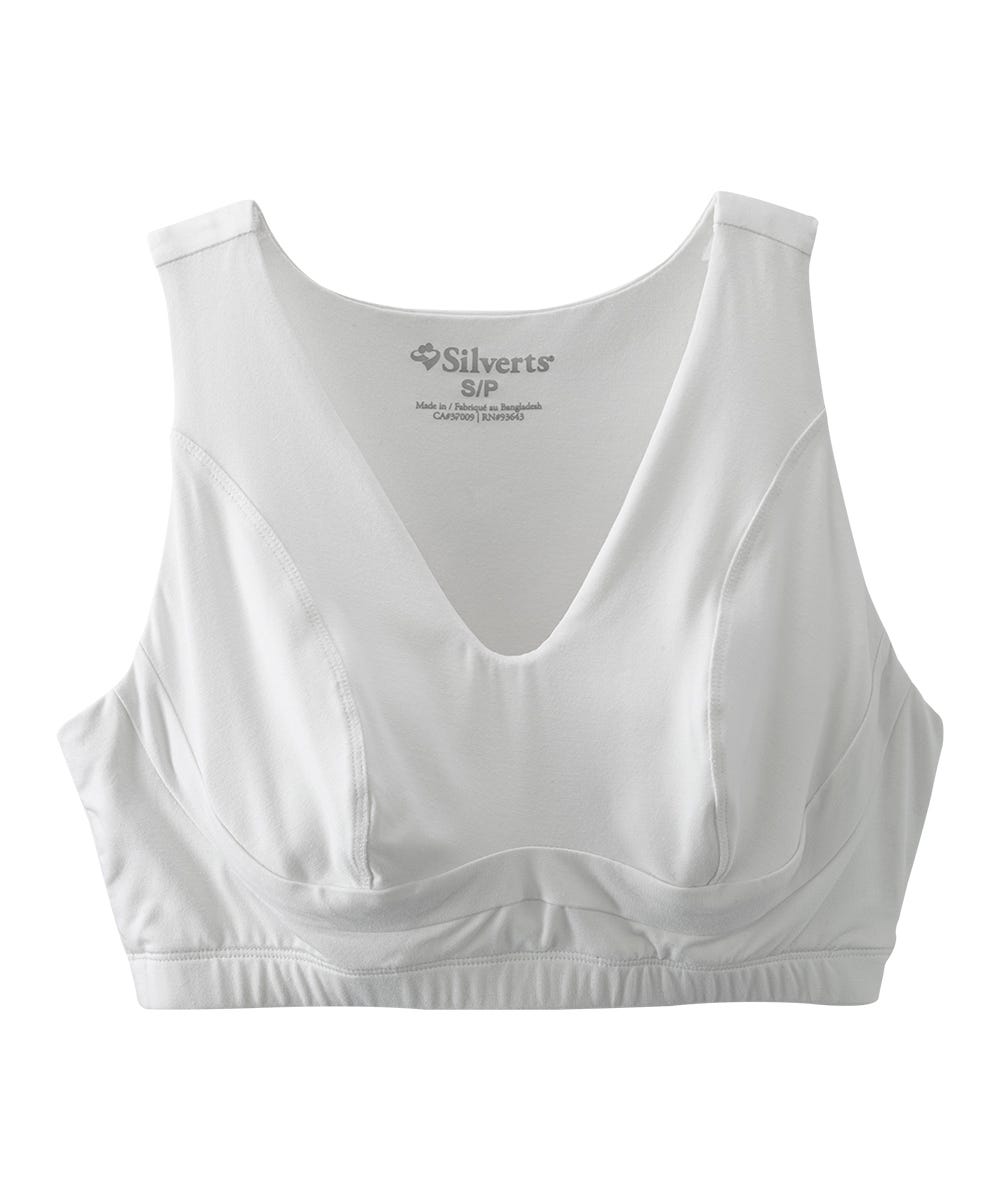 Women's Adaptive Wire-Free Breast Nest Bra - Silverts 17