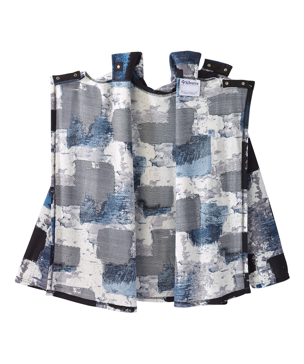 Women's Open Back Cowl Neck Top - Silverts 23