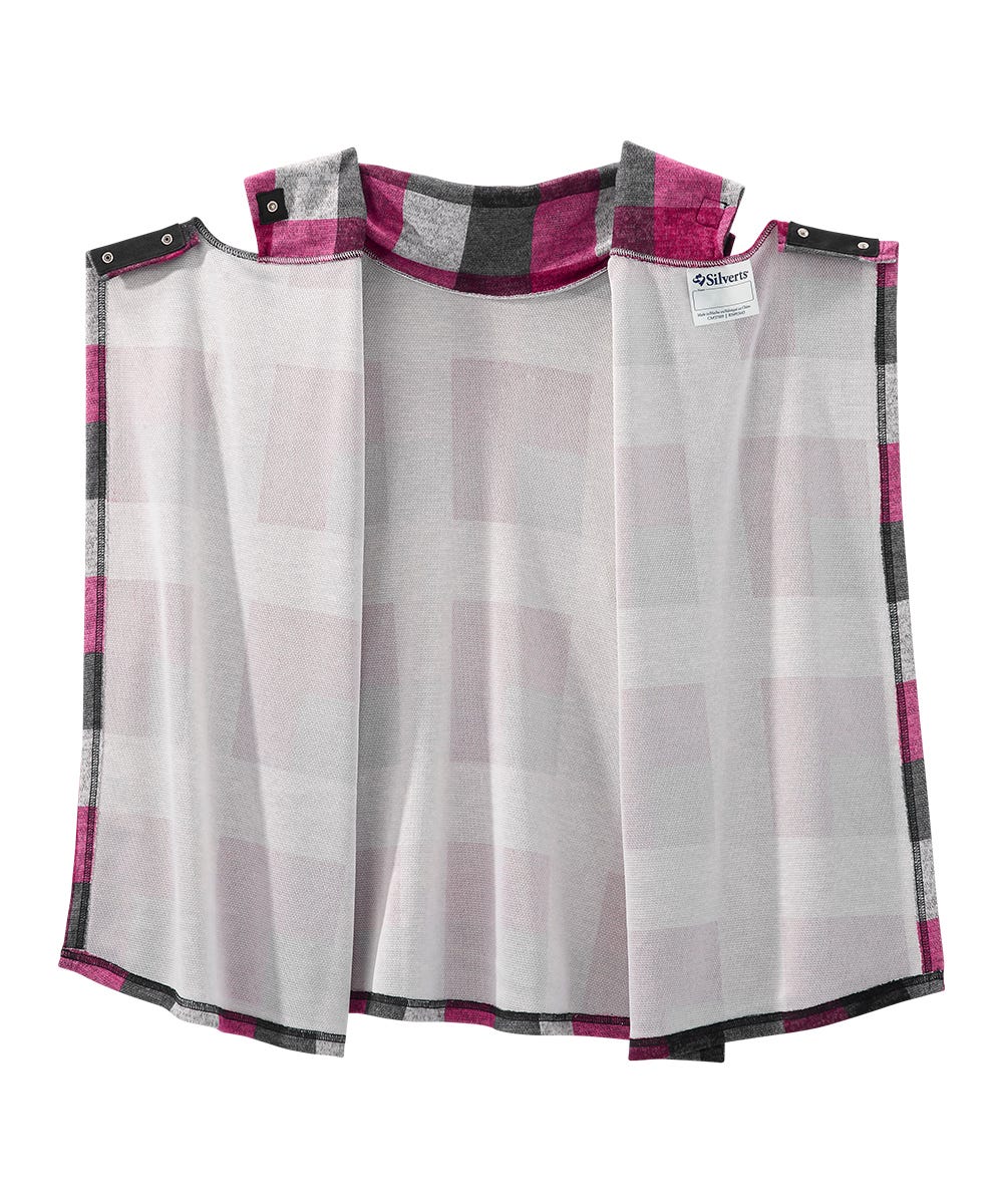 Women's Open Back Cowl Neck Top - Silverts 17