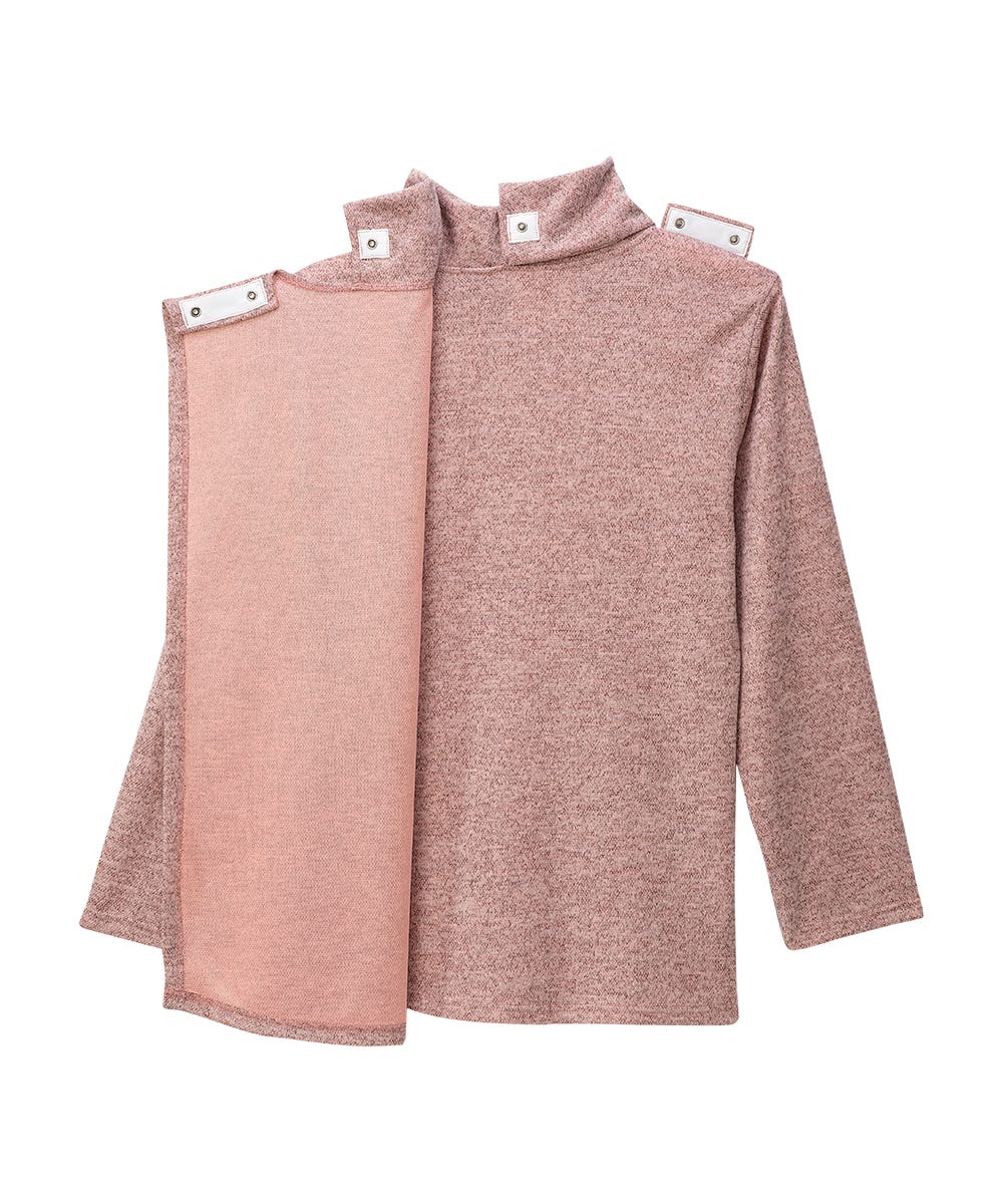 Women's Open Back Cowl Neck Top - Silverts 41