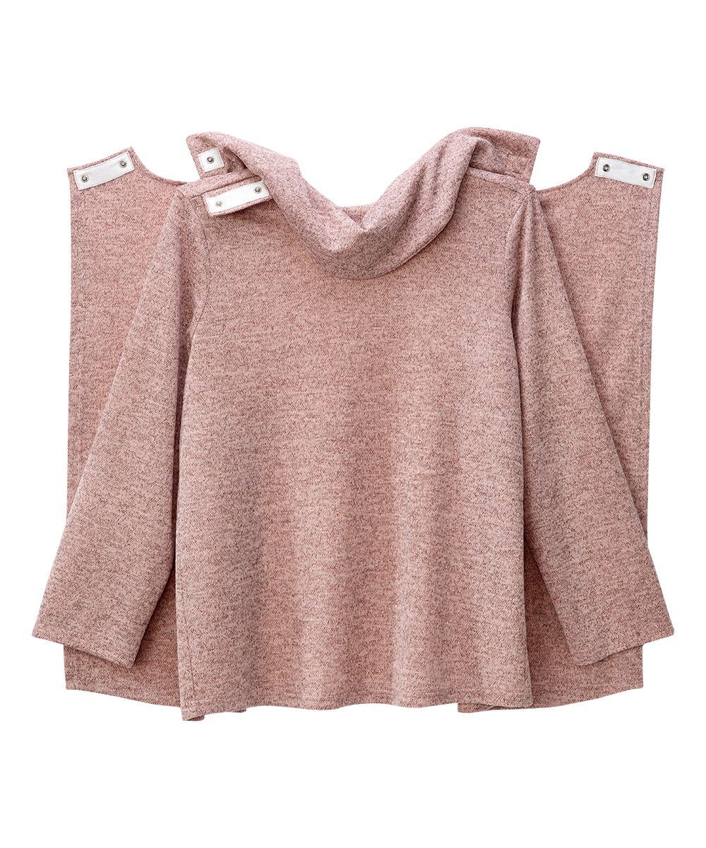 Women's Open Back Cowl Neck Top - Silverts 39
