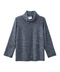 Women's Open Back Cowl Neck Top - Silverts 4