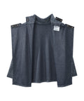 Women's Open Back Cowl Neck Top - Silverts 7