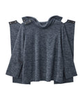 Women's Open Back Cowl Neck Top - Silverts 9