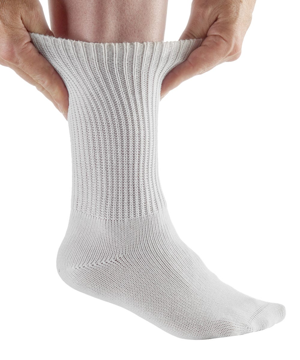 Womens & Mens Simcan® Comfort Diabetic Sock - Silverts 18