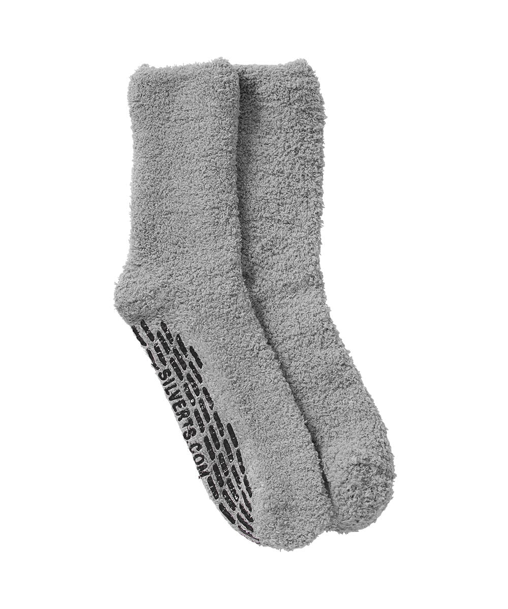 Unisex Hospital Slipper-Grip Socks - Silverts 3