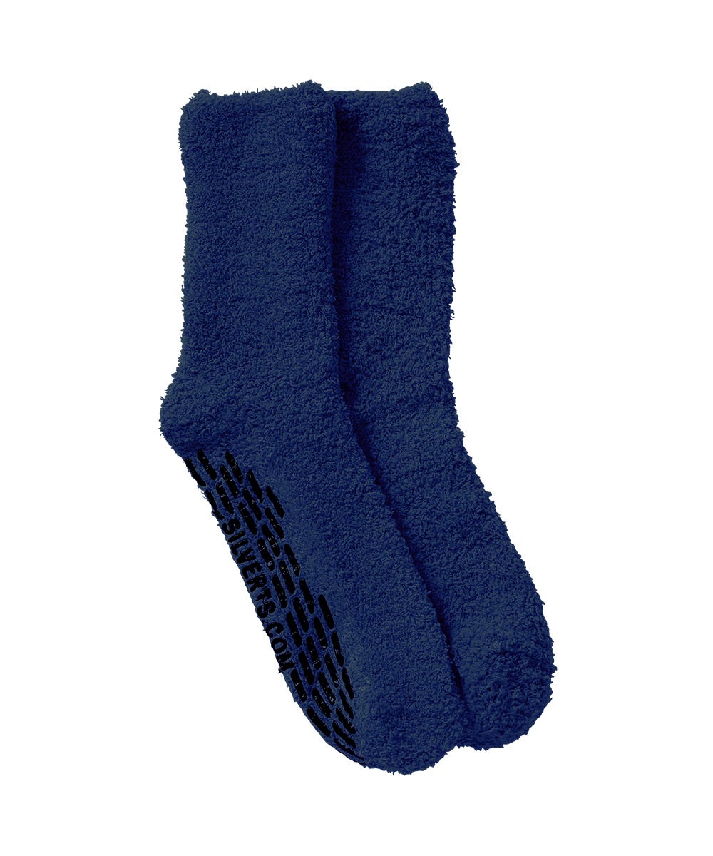Unisex Hospital Slipper-Grip Socks - Silverts 4