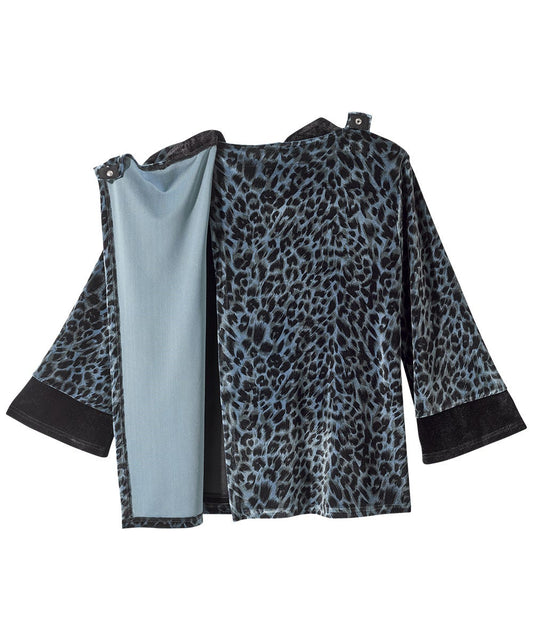 Women's Open Back Long Sleeve Twofer - Silverts 2