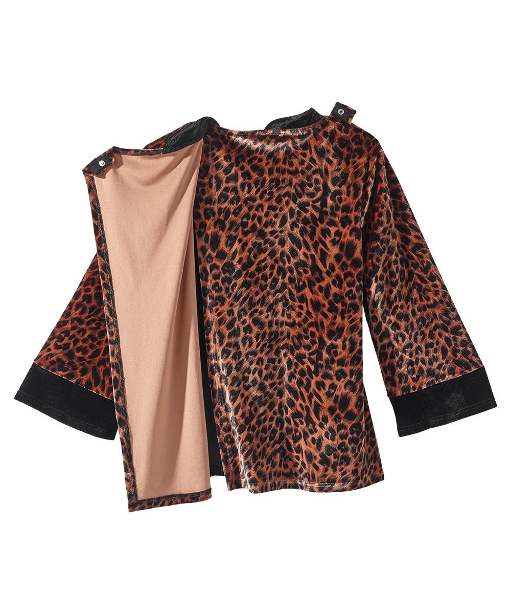 Women's Open Back Long Sleeve Twofer - Silverts 17