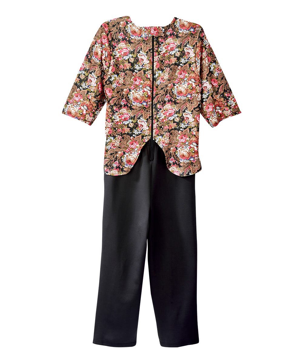 Women's Stay Dressed Jumpsuit with Lace Top - Silverts 5