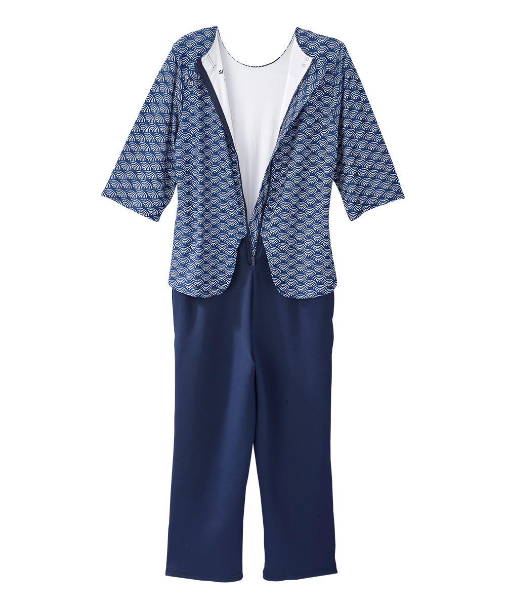 Women's Stay Dressed Jumpsuit with Lace Top - Silverts 10