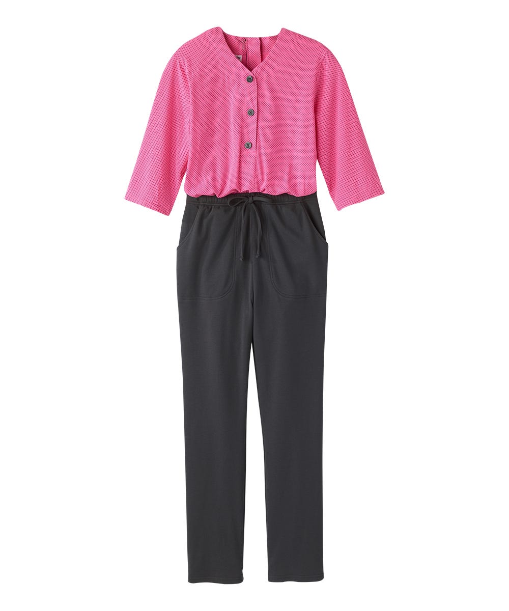 Women's Stay Dressed Jumpsuit Full Back Zip - Silverts 41