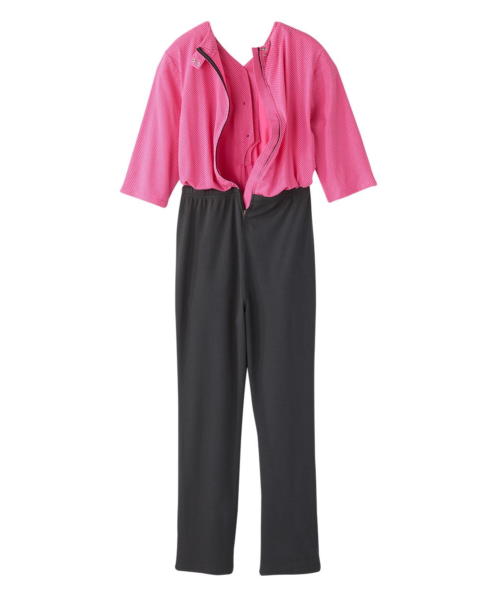 Women's Stay Dressed Jumpsuit Full Back Zip - Silverts 42