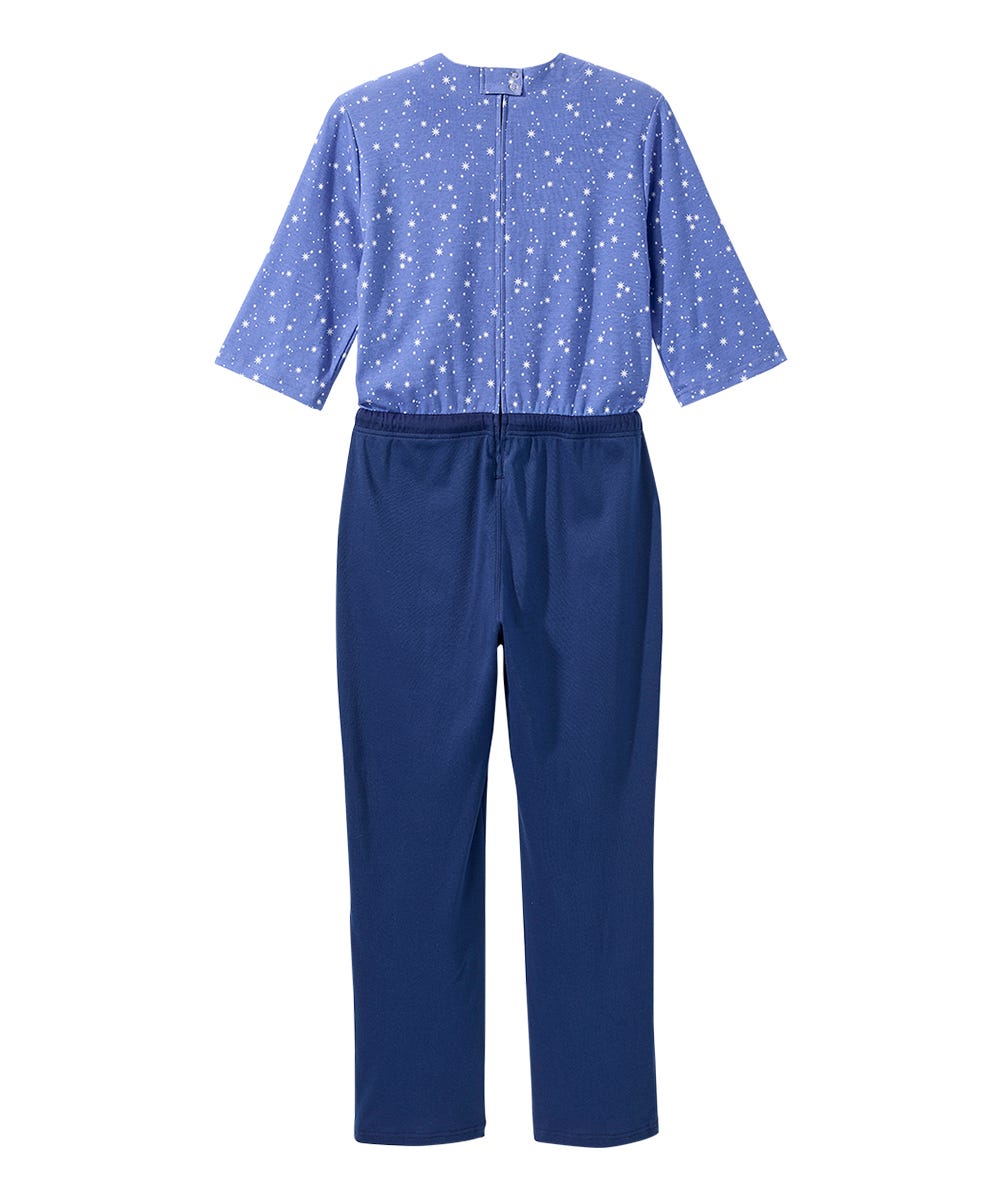 Women's Stay Dressed Jumpsuit Full Back Zip - Silverts 5