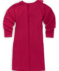 Women's Long-Sleeve Open Back Ponte Dress - Silverts 2