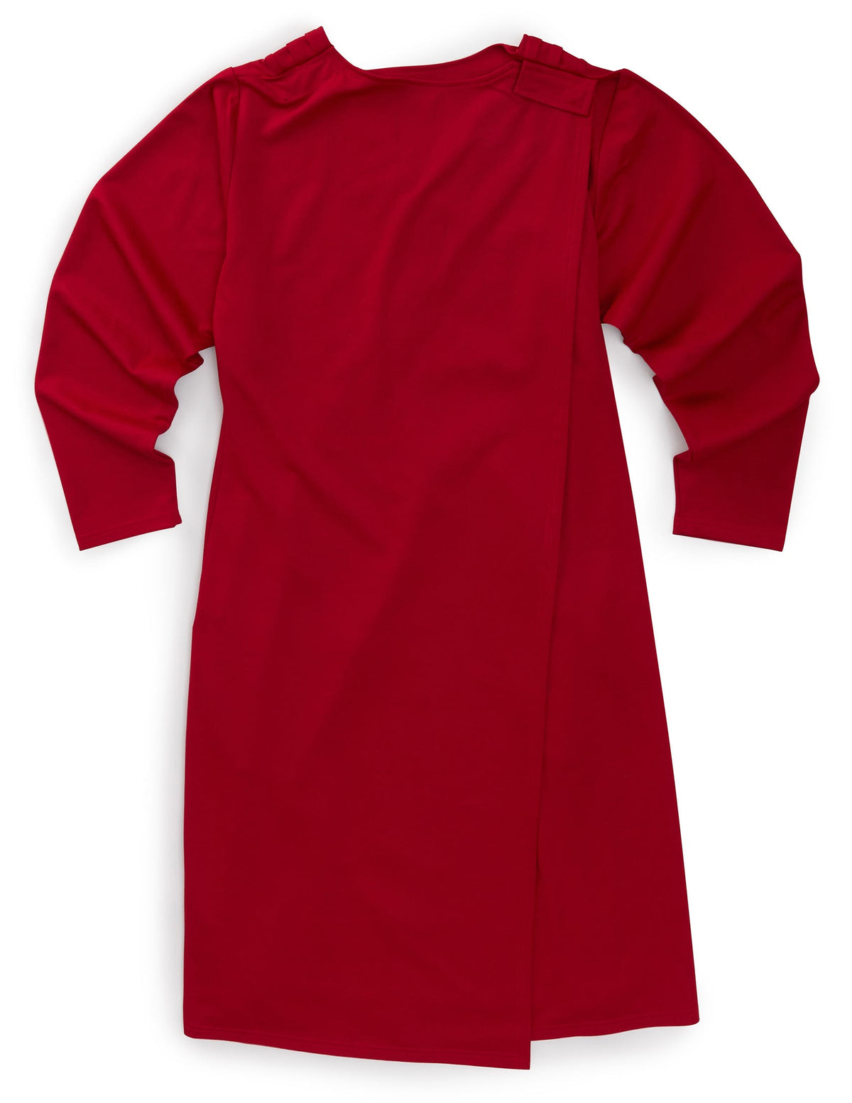 Women's Long-Sleeve Open Back Ponte Dress - Silverts 16
