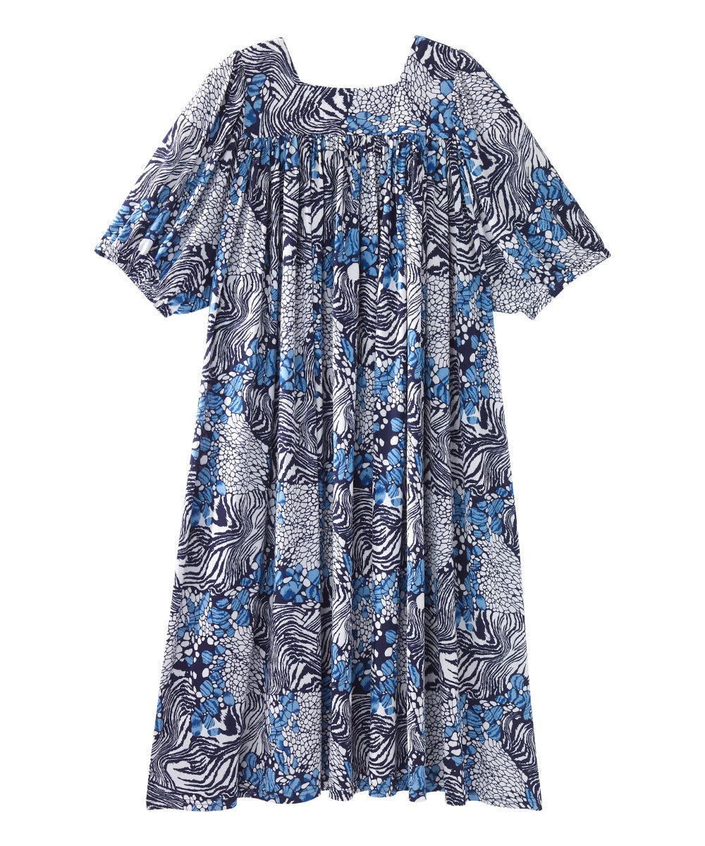 Women's Self Dressing Duster House Dress - Silverts 32