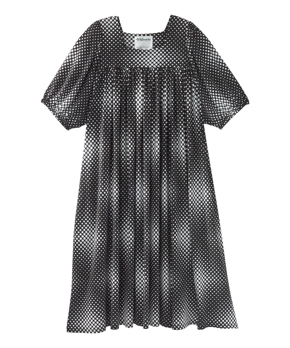 Women's Self Dressing Duster House Dress - Silverts 34