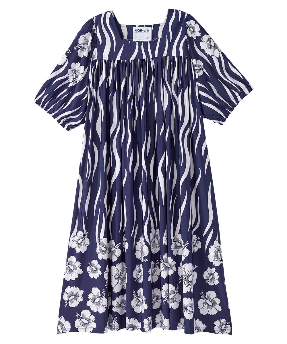 Women's Self Dressing Duster House Dress - Silverts 15
