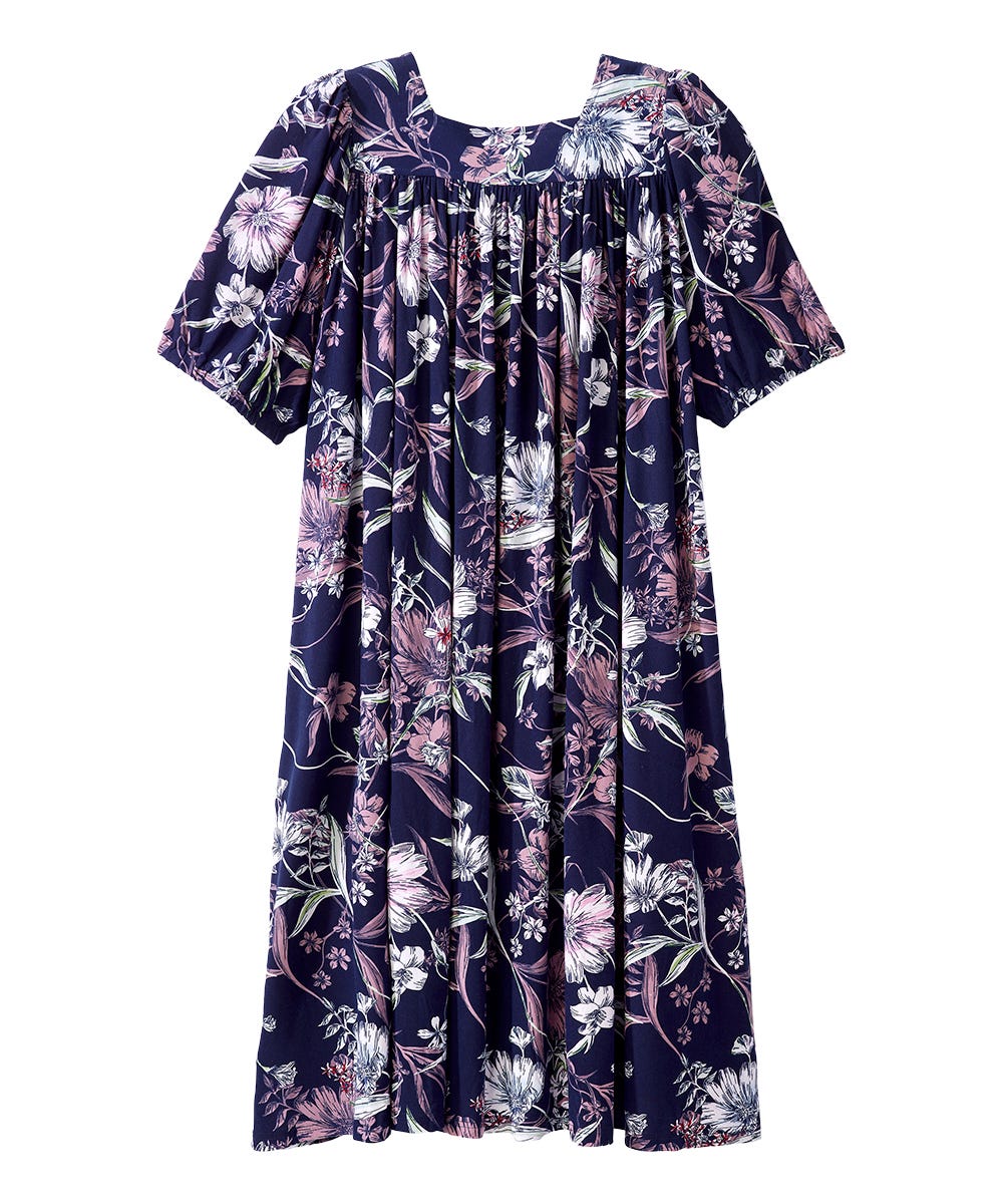 Women's Self Dressing Duster House Dress - Silverts 10